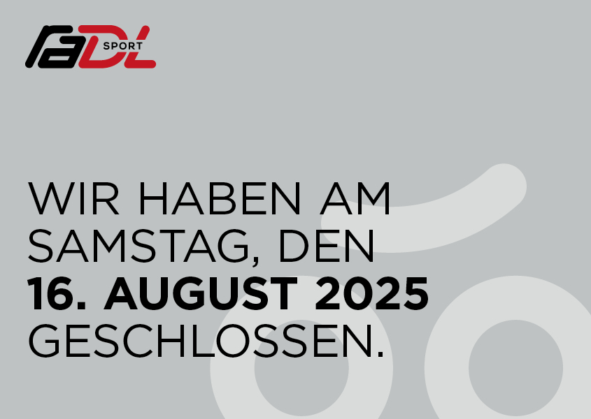 Wir haben am Samstag, den 16. August 2025 geschlossen